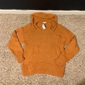 Don’t ask why distressed pullover